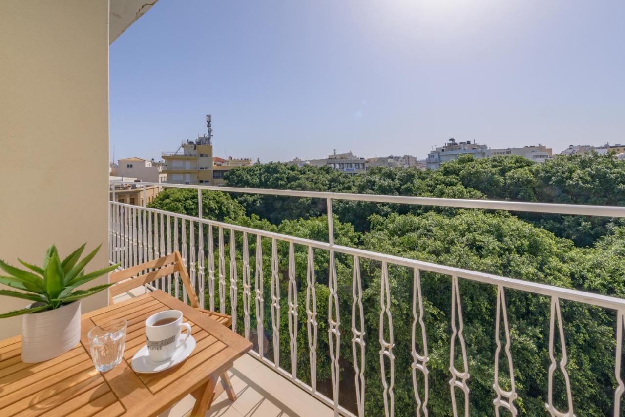 Theotokopoulos Park Renovated Apartment 伊拉克利翁 外观 照片